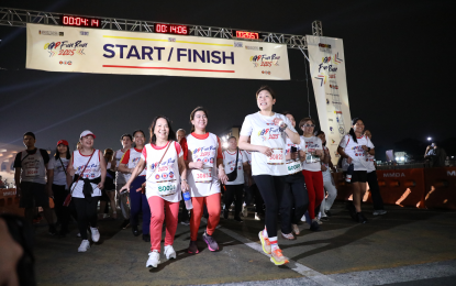 4K join DBM fun run; funds go to PH Red Cross