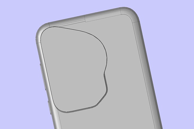 华为P70 Art外观图曝光 镜头模组极不规则或使用IMX989主摄