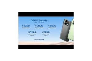 OPPO Reno14系列价格公布 Live图神机2799元起
