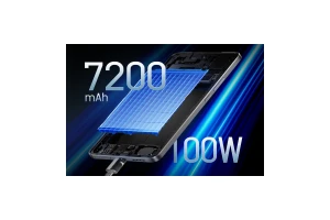 真我GT7用得久充得快 7200mAh大电池+100W秒充