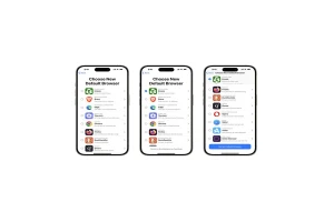 苹果放下心来 不会因默认浏览器选择被罚款