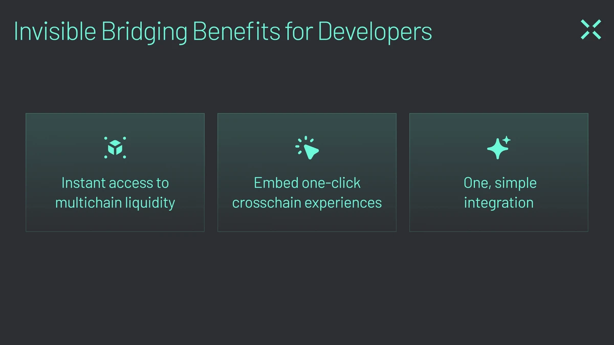 将隐形桥接集成到你的应用程序中可以享受多重好处。