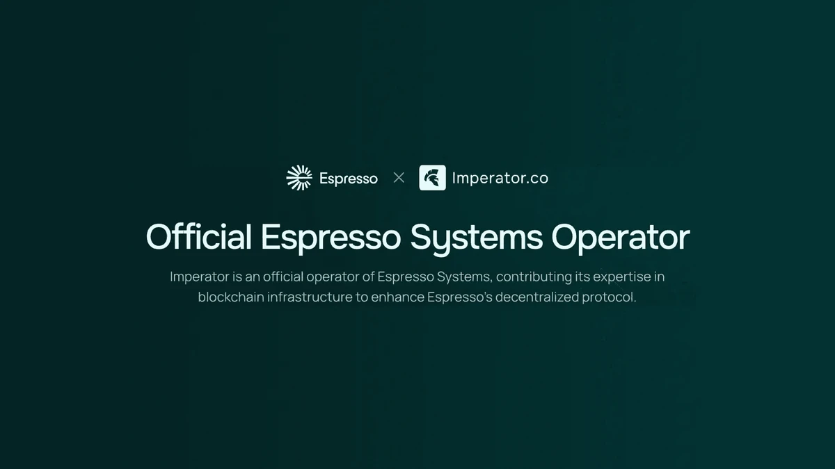 Imperator official espresso systems operator