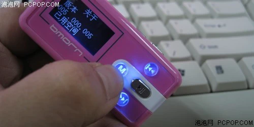 续航超108小时 纯音MP3蓝晨BM215评测