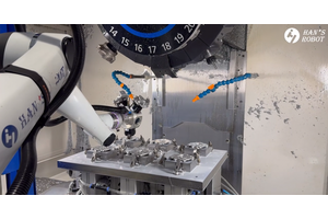 整体提速35%！大族机器人更适合CNC机床上下料