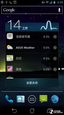 图：Android4.0界面