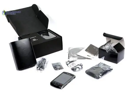 首款触屏BlackBerry 黑莓9500独家评测 624MHz处理器黑莓触摸屏手机9500评测