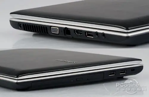 金属机身精致做工三星Q430笔记本评测(3)