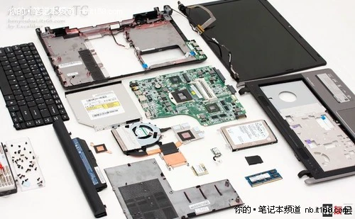 宏碁4820TG 主板介绍与各部件称重