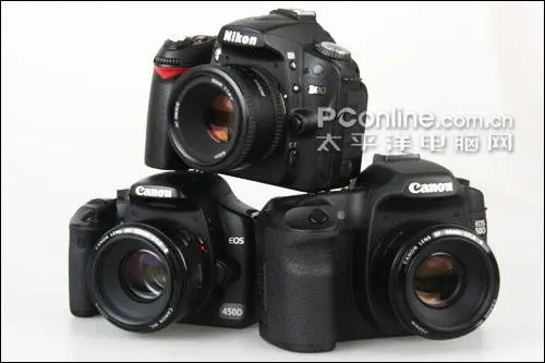谁主沉浮佳能450D、50D与尼康D90对比