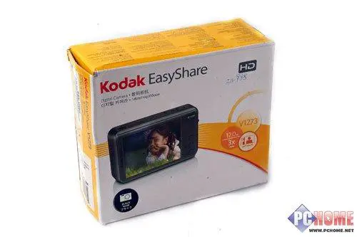 超值触摸屏消费相机柯达V1273简要评测