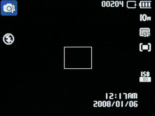 三星NV9评测_菜单