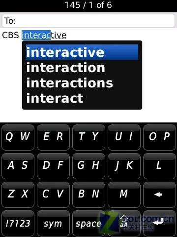 首款触屏BlackBerry 黑莓9500独家评测 624MHz处理器黑莓触摸屏手机9500评测(5)