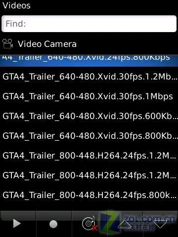 首款触屏BlackBerry 黑莓9500独家评测 624MHz处理器黑莓触摸屏手机9500评测(6)