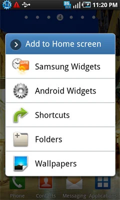 3.7寸超级AMOLED+Touchwiz3.0