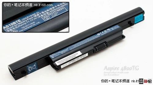 宏碁4820TG接口布局与配件