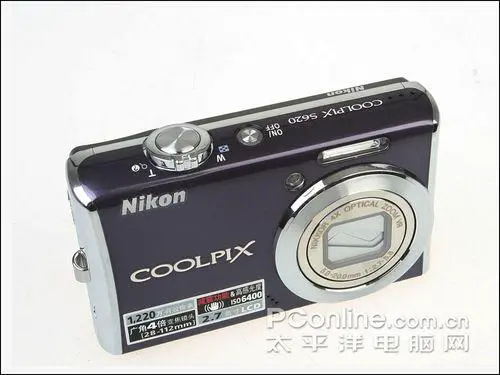 高速响应时尚DC四倍光变尼康S620评测