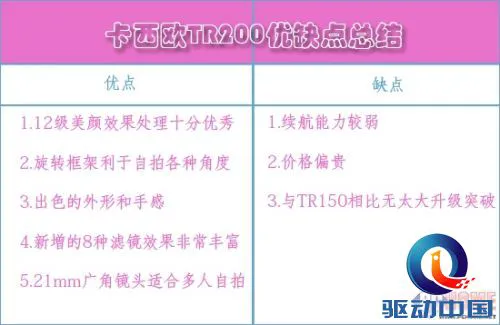 要做大美人 卡西欧TR200倾情评测