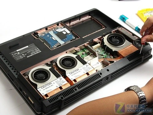 GTX 280M双卡啥样 顶级游戏本拆解评测 GTX 280M双卡啥样 顶级游戏本拆解评测