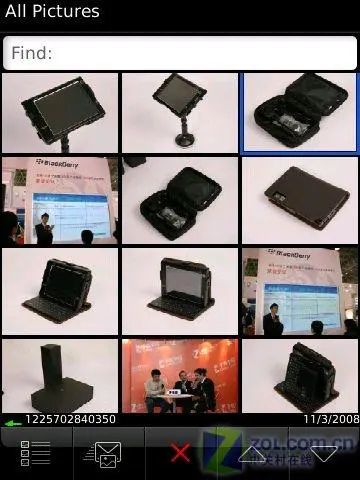 首款触屏BlackBerry 黑莓9500独家评测 624MHz处理器黑莓触摸屏手机9500评测(4)