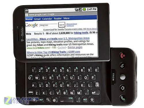 来势汹汹 首款Android T-mobile G1评测 来势汹汹首款谷歌Android手机G1评测(7)