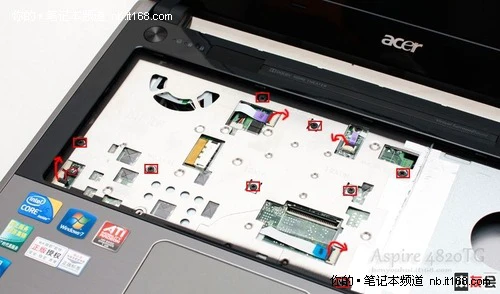 宏碁4820TG机身拆解