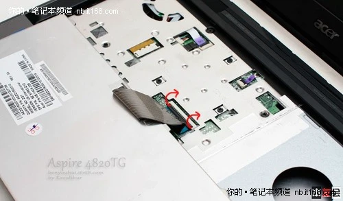 宏碁4820TG机身拆解