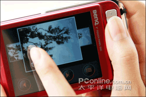 乐趣触摸拍摄体验3寸大屏明基T850评测(4)