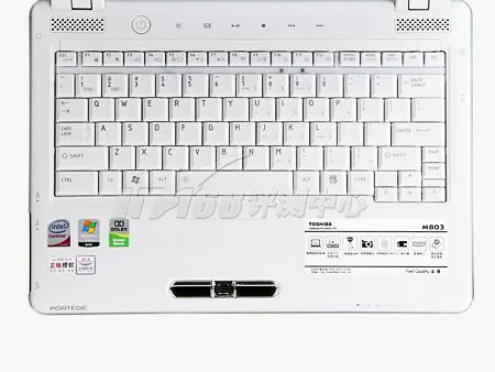 亮丽身形东芝PortégéM803笔记本评测(7)