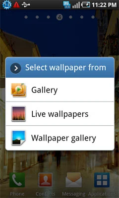 3.7寸超级AMOLED+Touchwiz3.0