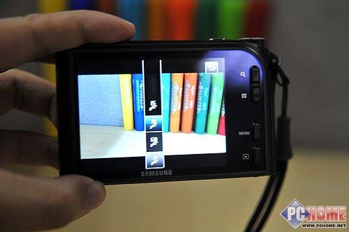 时尚专业小巧精美三星蓝调NV100HD评测(4)