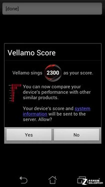 图：Vellamo测试绝对第一名