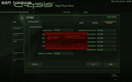显卡绞肉机！Crysis全特效截图+简测