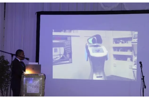 三宝平台机器人亮相智利，国际市场再引追捧