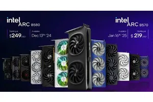 英特尔全新锐炫 Arc B580