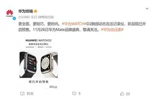 华为WATCH D2正式公布：预售价2888元