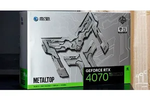 你我的小伙伴 影驰RTX4070Ti SUPER金属大师