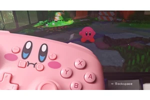 星之卡比手柄!powera新款NS无线授权手柄开箱