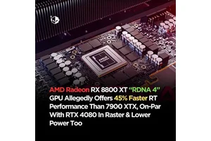 传RX 8800XT光栅性能媲美RTX4080 光追性能大升级