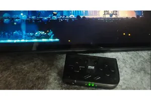 能有多小？长7厘米的摸鱼神器。良值mini复古手柄