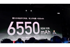 比Pro版本更大、续航暴增40%！REDMI K80搭载6550mAh电池