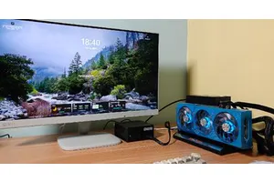 装机新选择，迷你电脑也畅玩3A大作，磐镭显卡坞使用分享