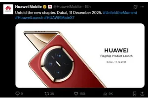 华为全球发布会定档12月！折叠屏机皇海外登场