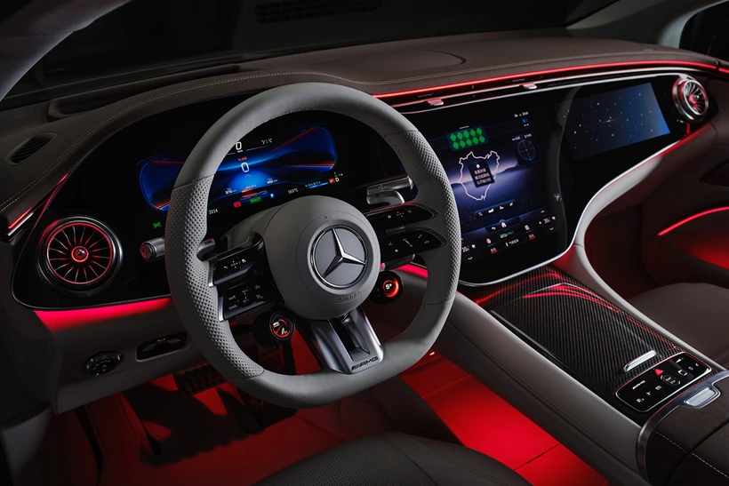 2022粤港澳车展:奔驰纯电梅赛德斯-AMG EQS 53 4MATIC+上市 2022粤港澳车展:奔驰纯电梅赛德斯-AMG EQS 53 4MATIC+上市