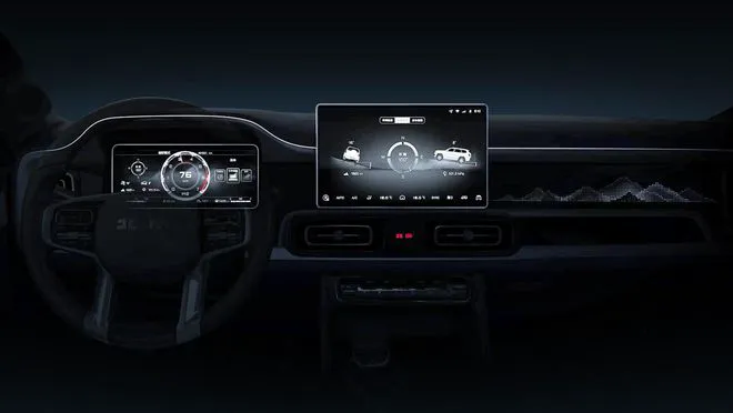 国潮灯组/细节够豪华 北京BJ60局部图首次曝光