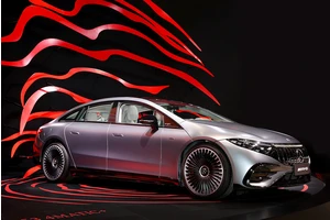 2022粤港澳车展：奔驰纯电梅赛德斯