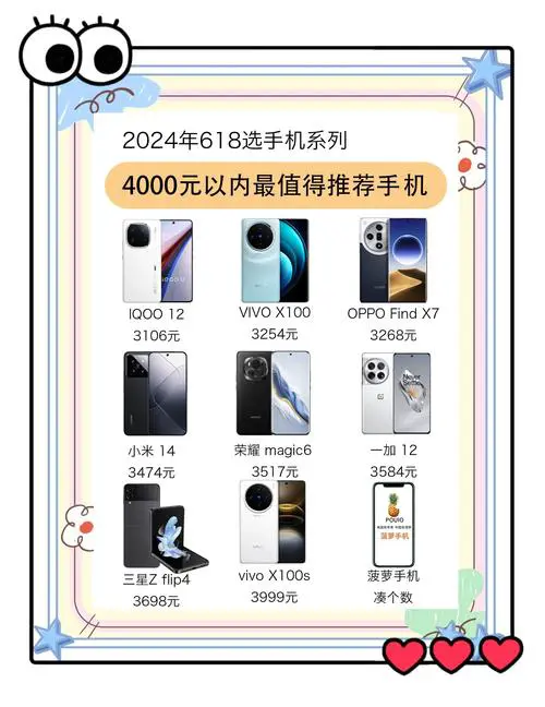 三千元左右的手机哪款性价比高