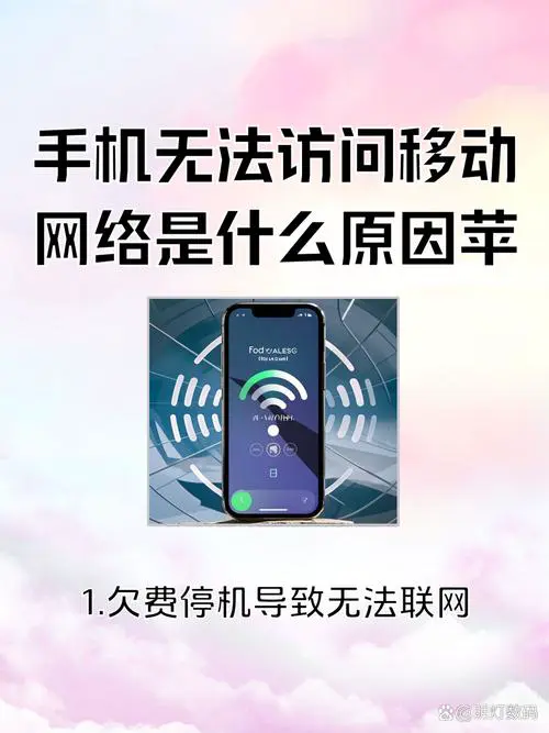手机无法访问移动网络是怎么回事