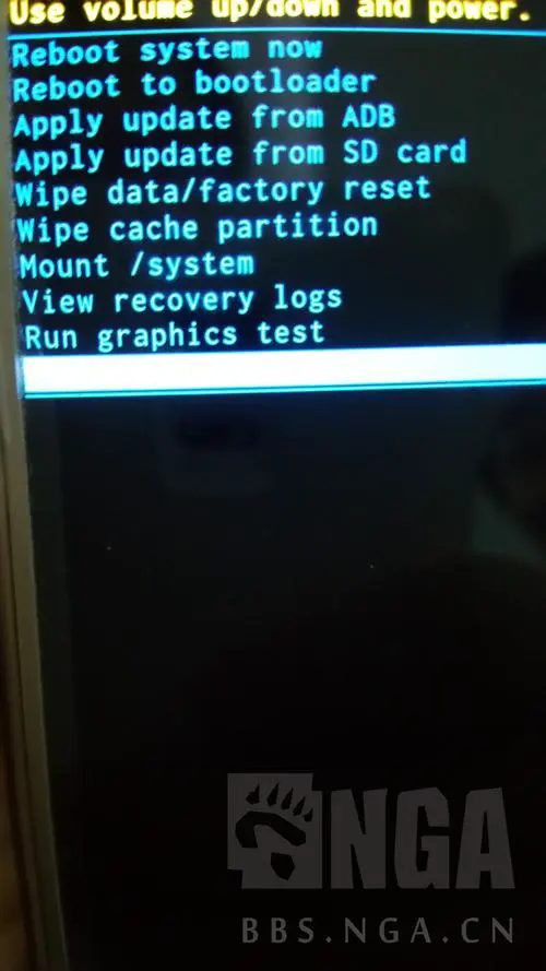 手机进入recovery模式