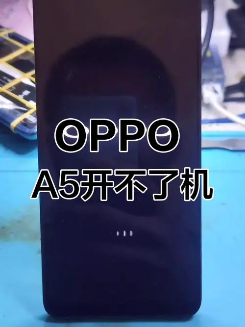 oppo手机黑屏开不了机